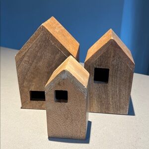 Wooden House Stacking Montessori